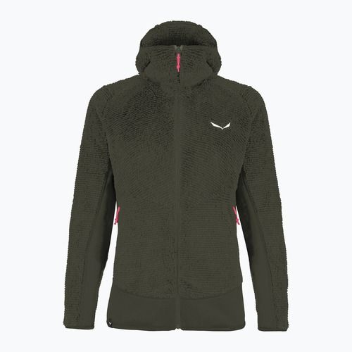 Dámska trekingová mikina Salewa Tognazza PL dark olive melange