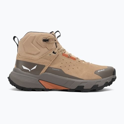 Pánske trekingové topánky Salewa Pedroc 2 Leather Mid PTX quicksand/bungee cord