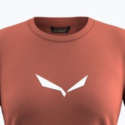 Dámske tričko Salewa Solid Dry etruscan red
