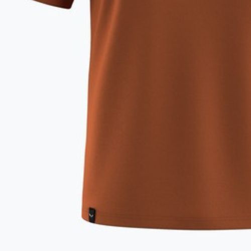Pánske tričko Salewa Solidlogo Dry Bombay Brown