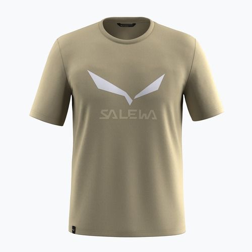Pánske tričko Salewa Solidlogo Dry quicksand
