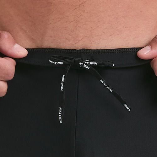 Pánske plavecké boxerky Nike Logo Graphic Square Leg black