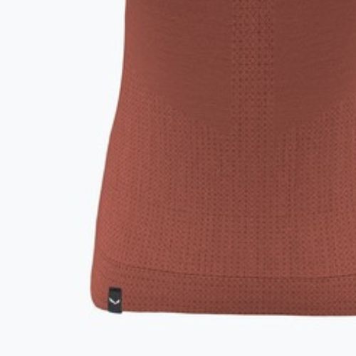 Dámske trekingové tričko Salewa Zebru Medium Warm Amr Etruscan Red