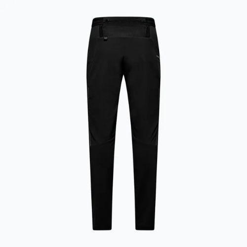 Pánske softshellové nohavice Salewa Pedroc Stormwall Durastretch Wind black out