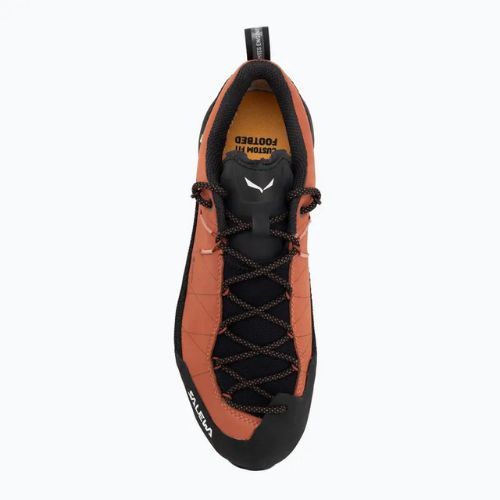 Dámske nástupové topánky Salewa Wildfire Leather 2 GTX etruscan red/black