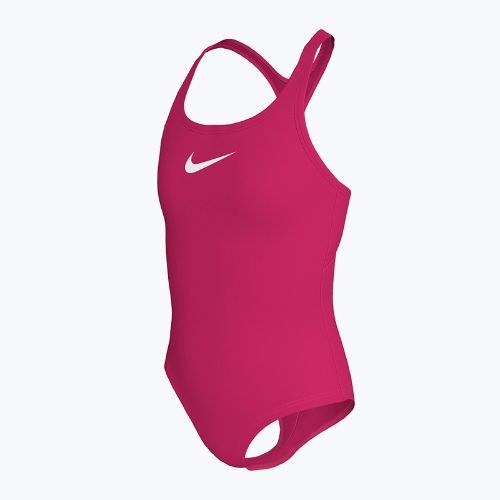 Detské jednodielne plavky Nike Essential Racerback rush pink