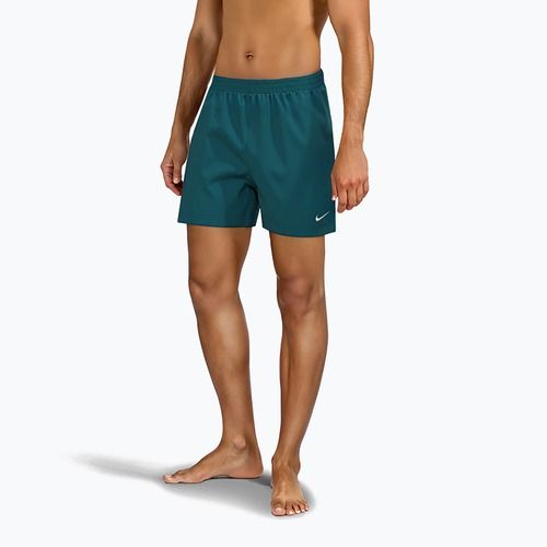 Pánske plavkové šortky Nike Essential 5" Volley green abyss