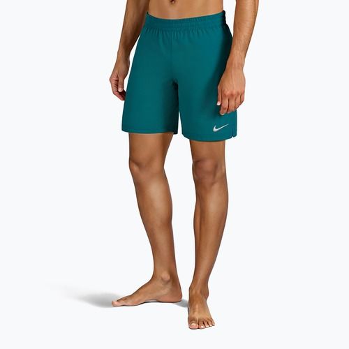 Pánske plavkové šortky Nike Essential 7" Volley green abyss