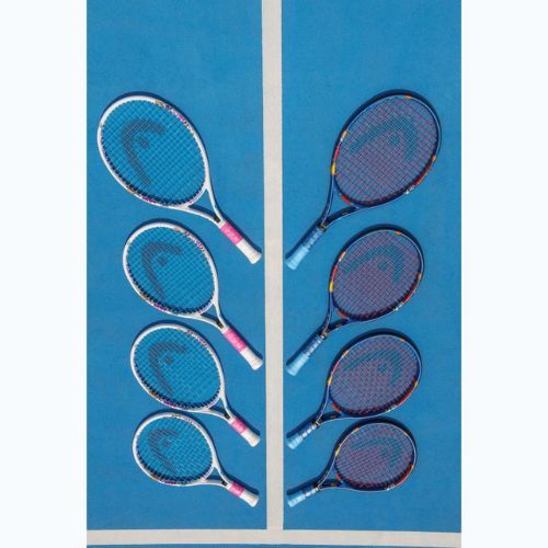 Detská tenisová raketa HEAD Paw 17 biela