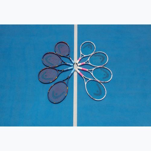 Detská tenisová raketa HEAD Paw 17 biela