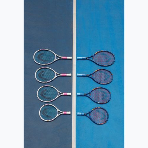 Detská tenisová raketa HEAD Paw 17 biela