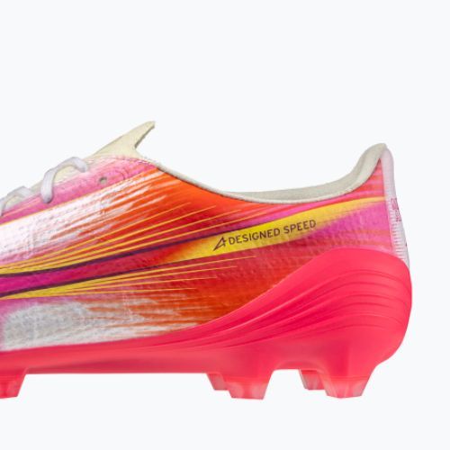 Kopačky Mizuno Alfa III Elite FG white/fuchsia purple