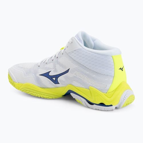 Volejbalové topánky Mizuno Wave Lightning Elite Mid white/lighting yellow/dazzling blue