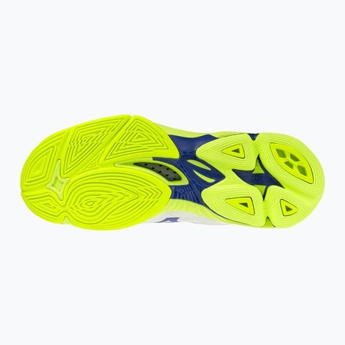 Volejbalové topánky Mizuno Wave Lightning Pro Mid white/lighting yellow/dazzling blue