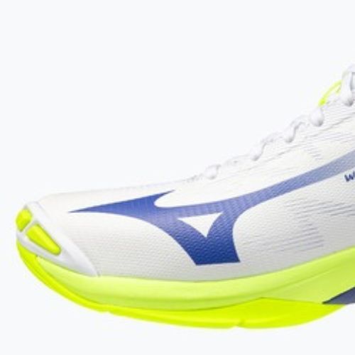 Volejbalové topánky Mizuno Wave Lightning Pro Mid white/lighting yellow/dazzling blue