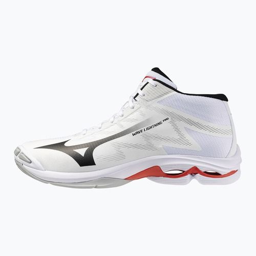 Volejbalové topánky Mizuno Wave Lightning Pro Mid white/black/fiery red