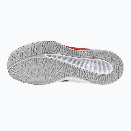 Volejbalové topánky Mizuno Lightning Select Mid white/black/fiery red