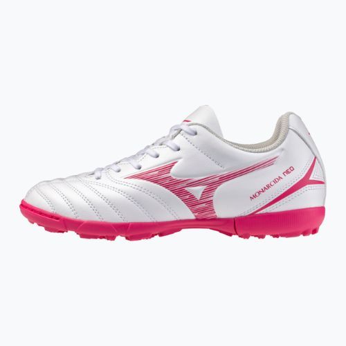 Detské futbalové kopačky Mizuno Monarcida Neo III Select Jr AS white/fuchsia purple