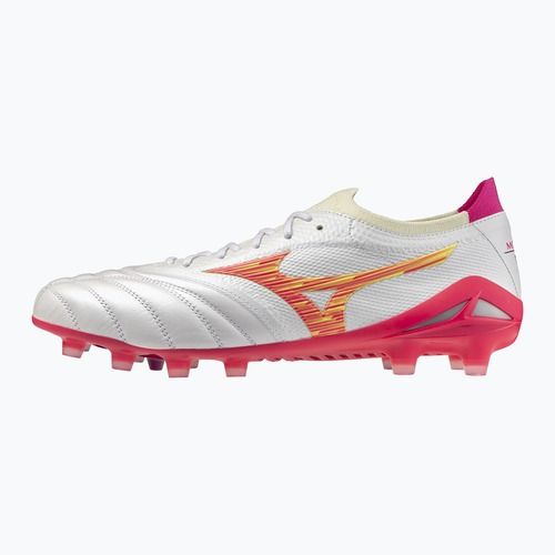 Kopačky Mizuno Morelia Neo IV Beta Japan FG white/pink tetra/fuchsia purple