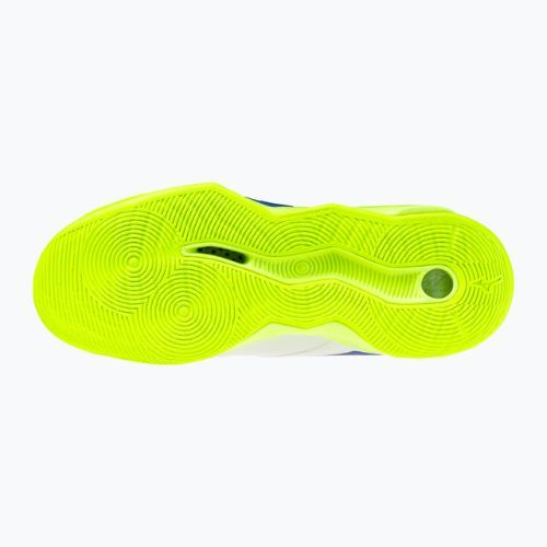 Volejbalové topánky Mizuno Wave Momentum Pro Mid white/lightning yellow/dazzling blue