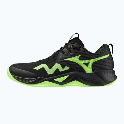 Volejbalové topánky Mizuno Wave Momentum Pro black/glowing apple/mandarin orange