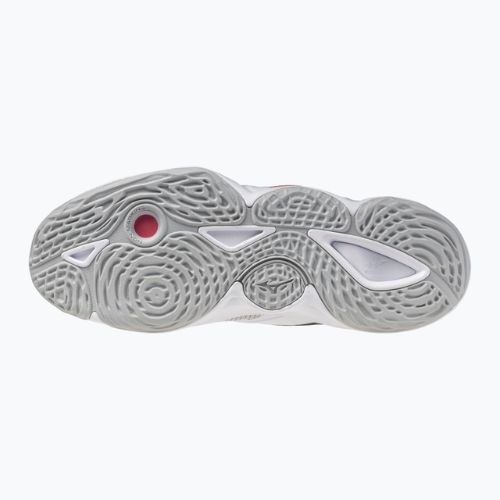 Volejbalové topánky Mizuno Wave Momentum Elite Mid white/black/fiery red