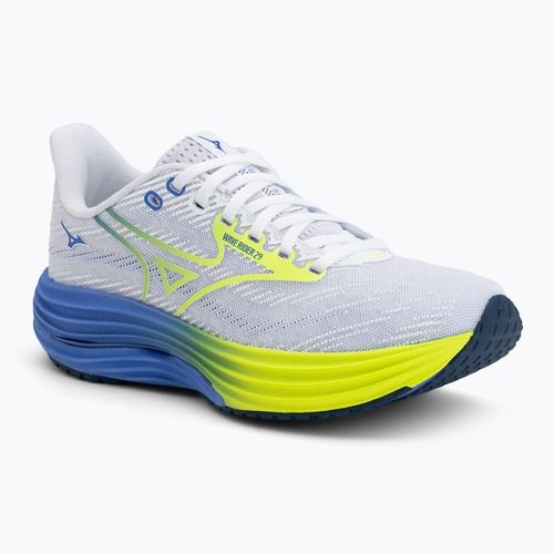 Dámske bežecké topánky Mizuno Wave Rider 29 white/lightning yellow/ultramarine