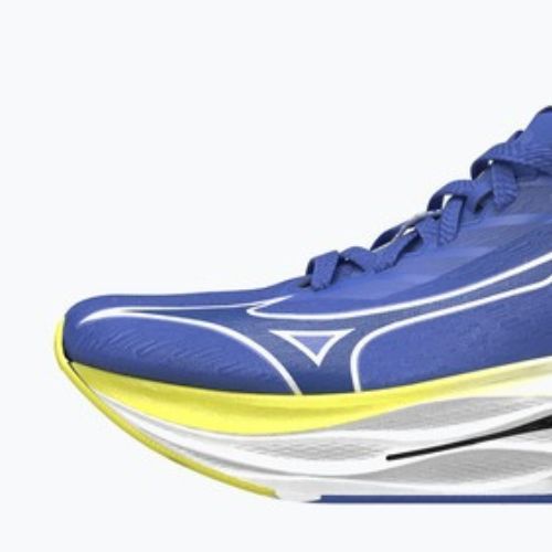 Pánske bežecké topánky Mizuno Wave Rebellion Flash 3 dazzling blue/surf the web/fortune yellow
