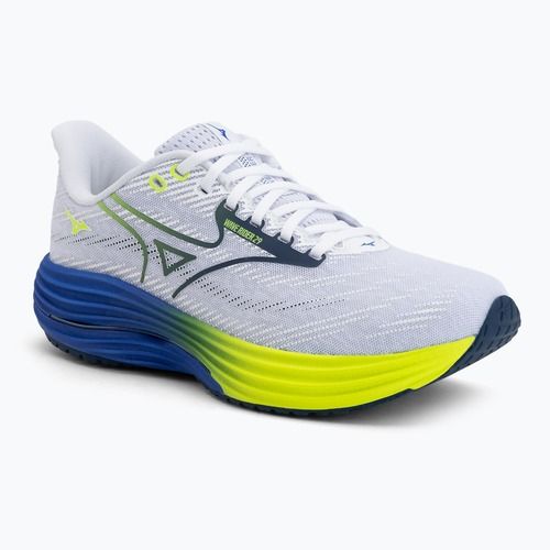 Pánske bežecké topánky Mizuno Wave Rider 29 estate blue/white/lightning yellow