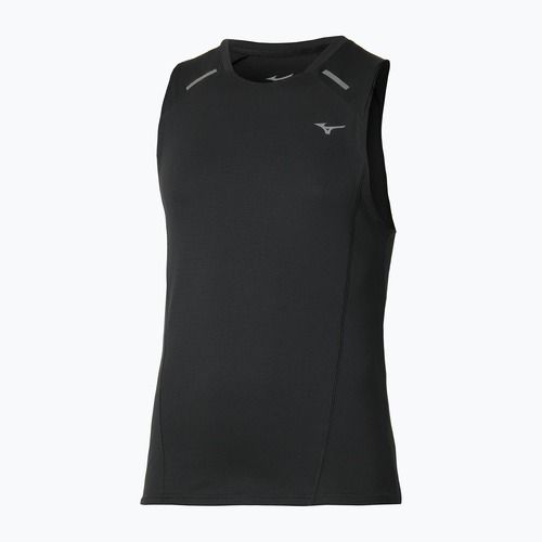 Pánske bežecké tričko Mizuno Active DryAeroFlow Tank Top black