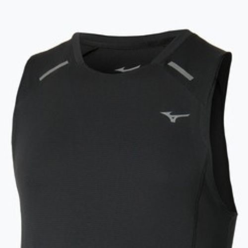 Pánske bežecké tričko Mizuno Active DryAeroFlow Tank Top black