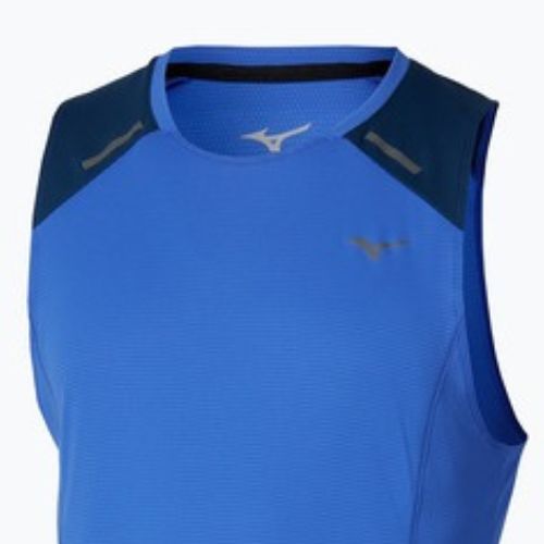 Pánske bežecké tielko Mizuno Active DryAeroFlow Tank Top dazzling blue