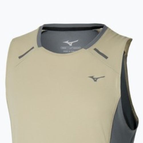 Pánske bežecké tričko Mizuno Active DryAeroFlow Tank Top elm