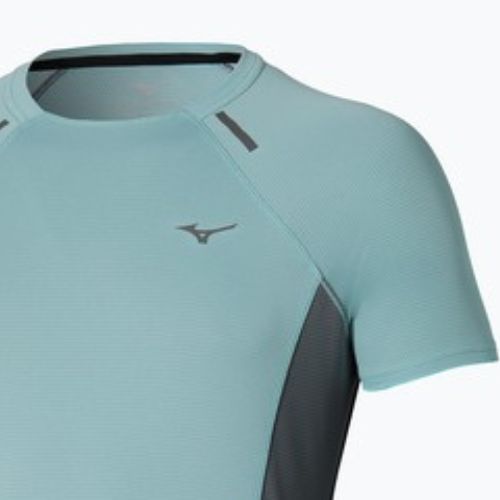 Pánske bežecké tričko Mizuno Active DryAeroFlow Tee aquifer