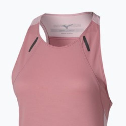 Dámske bežecké tričko Mizuno Active DryAeroFlow Tank Top rose elegance