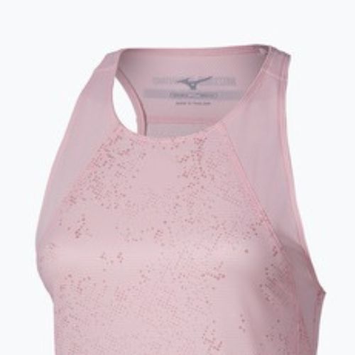 Dámske bežecké tričko Mizuno Active DryAeroFlow Graphic Tank Top pinkesque