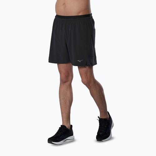Pánske bežecké šortky Mizuno Active Alpha 2in1 5.5 black