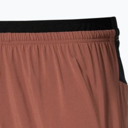 Pánske bežecké šortky Mizuno Active Alpha 2in1 5.5 copper brown