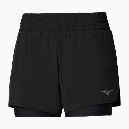 Dámske bežecké šortky Mizuno Active 2in1 4.5 black