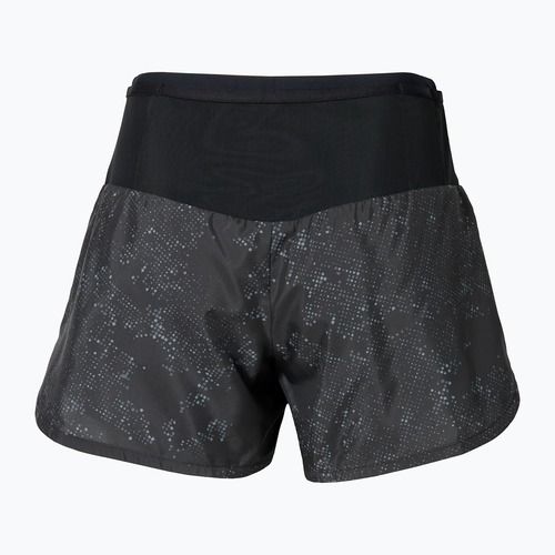 Dámske bežecké šortky Mizuno Active Graphic Multi Pocket black