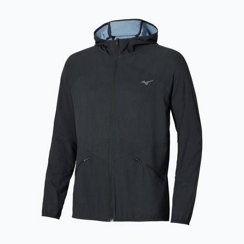 Pánska bežecká bunda Mizuno Active Alpha Hooded black