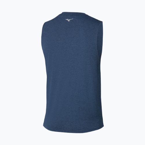 Pánske bežecké tričko Mizuno Impulse Core Sleeveless estate blue