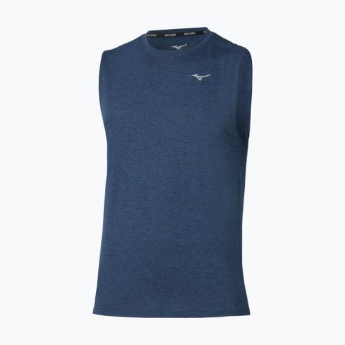 Pánske bežecké tričko Mizuno Impulse Core Sleeveless estate blue