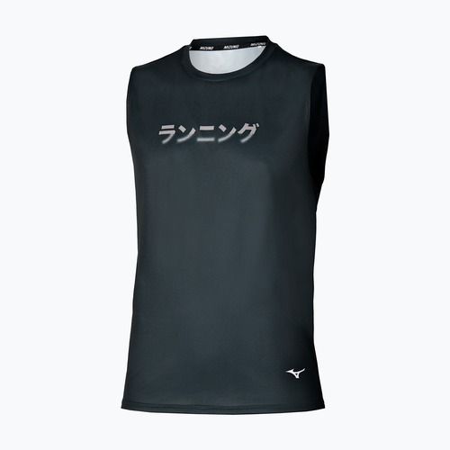 Pánske bežecké tričko Mizuno Core Graphic Sleeveless black