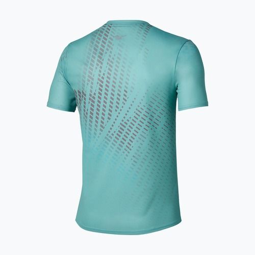 Pánske bežecké tričko Mizuno Core Graphic Tee aquifer