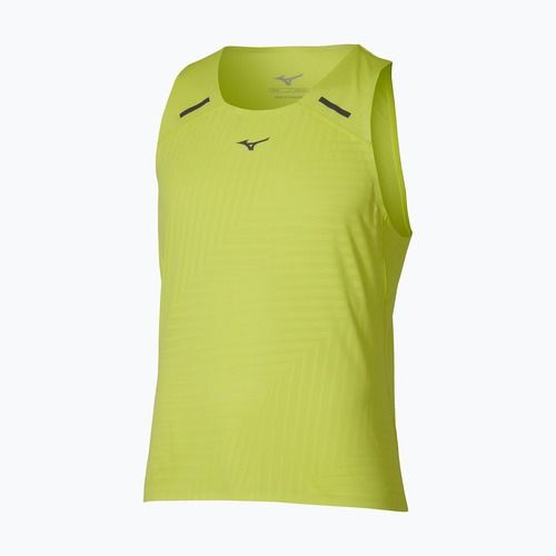 Pánske bežecké tričko Mizuno Tech Light Tank lightning yellow
