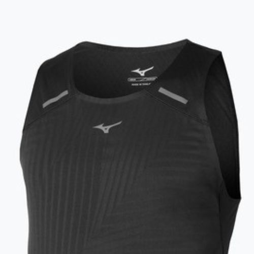 Pánske bežecké tričko Mizuno Tech Light Tank black