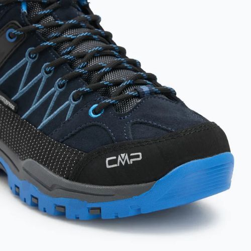 Juniorské trekingové topánky CMP Rigel Mid Wp b.blue/bluestone/royal blue