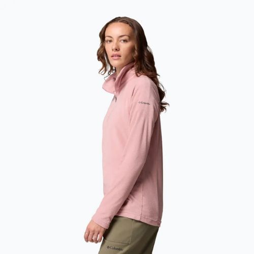 Dámska fleecová mikina Columbia Glacial IV 1/2 Zip eraser pink