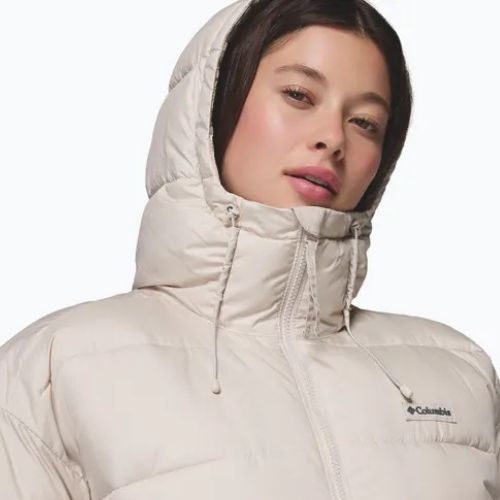 Dámsky zateplený kabát Columbia Pike Lake III Long dark stone